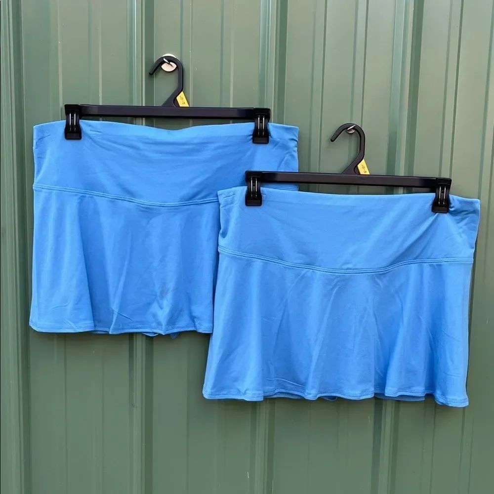 Women’s Ultra Soft & Stretchy Active Maternity Skort 2-Pack Size L